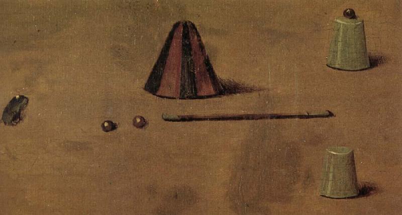 BOSCH, Hieronymus Details of The Conjurer